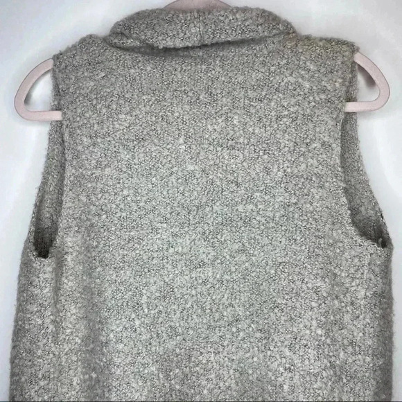 Soft Joie Orrin Boucle Sweater Vest Med Grey EUC​​ - Picture 7 of 14